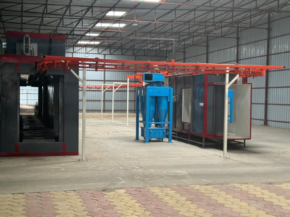 9 Tank Powder Coating